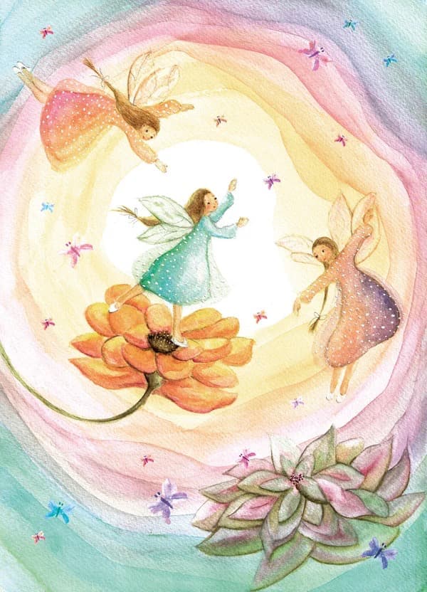 Butterfly Fairies - A4 Print