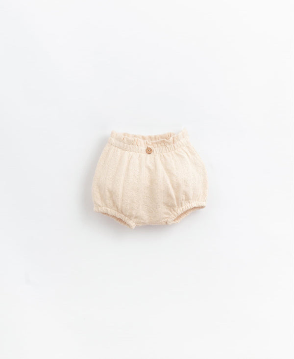 Puffy shorts in organic cotton | Basketry-Shorts-Play Up-12 MONTHS-Stardust-Store