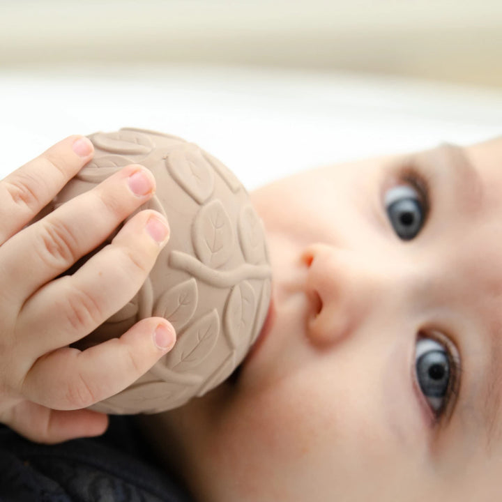 Natruba Leaf Sensory Ball Set - Brown-Baby Activity Toys-Natruba-710535560053-Stardust-Store