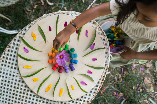 Mandala Rainbow Mushrooms-Toys-Grapat-8436580871488-Stardust-Store