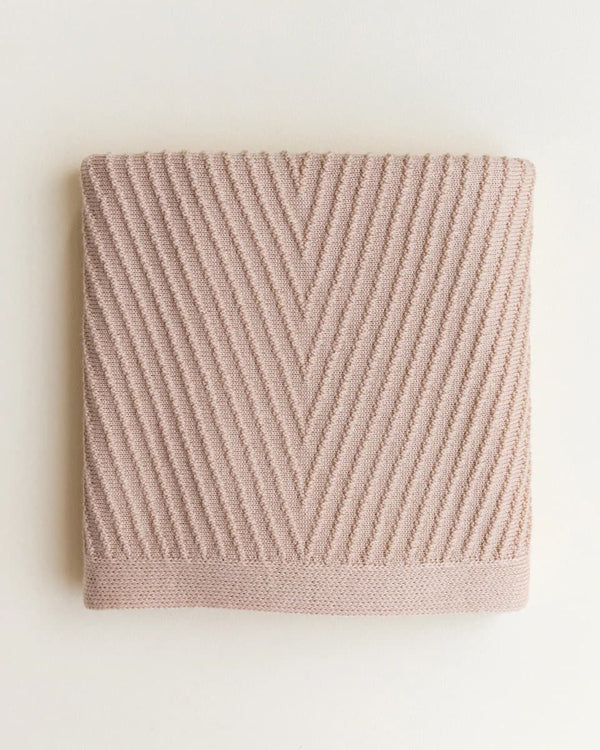 Akira - Merino Wool Baby Blanket-Blankets-Hvid-5404027800042-Apricot-Stardust-Store