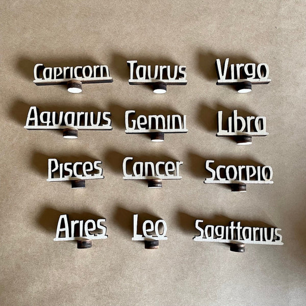 Zodiac Signs Ornaments-Birthday Ring Decoration-Cutwerk-Capricorn-Stardust-Store