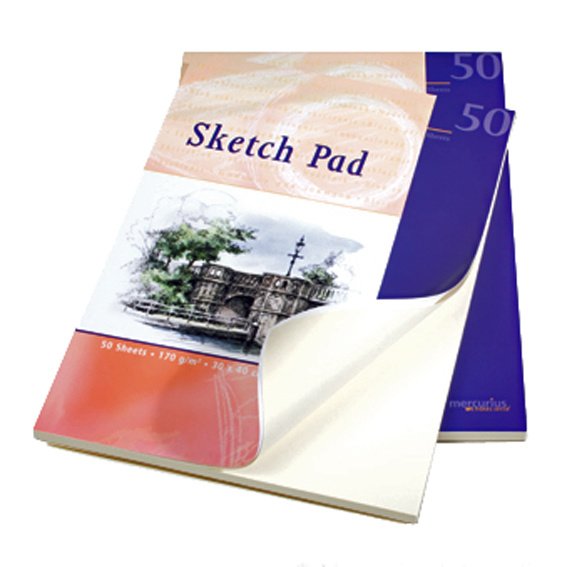 Mercurius Sketching Pad-Drawing & Painting Paper-Mercurius--Stardust-Store