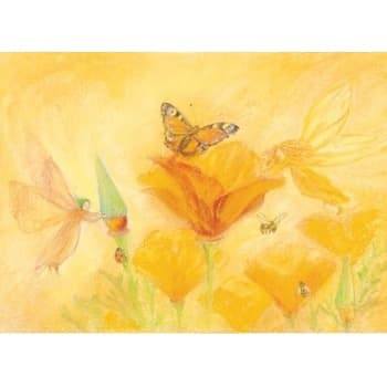 Marjan van Zeyl Sylphs Help the Flowers - Postcard-Spring - Summer Postcards-Marjan van Zeyl-8717185564433-Stardust-Store