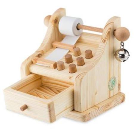 Wooden Cash Register-Wooden Toys-Drei Blatter--Stardust-Store