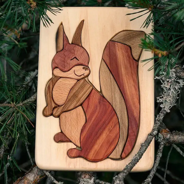 Cocoletes Wooden Puzzle - Squirrel-Puzzle-Cocoletes--Stardust-Store