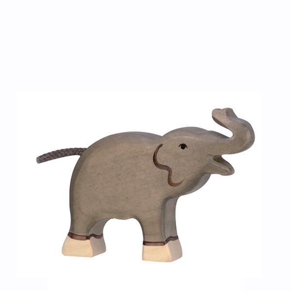 Baby Elephant Trunk Raised-Figurines-Holztiger-4013594801508-Stardust-Store