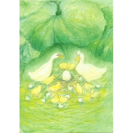 Marjan van Zeyl Duck Nest - Postcard-Spring - Summer Postcards-Marjan van Zeyl-8717185562163-Stardust-Store