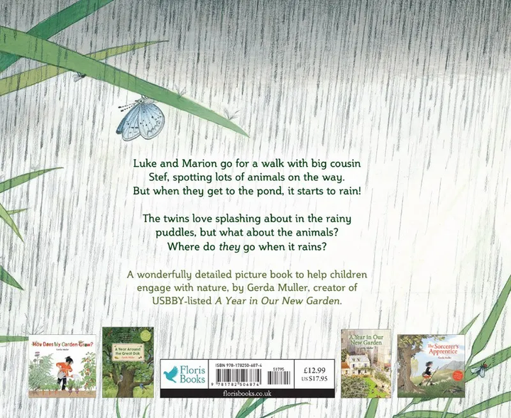 Where Do They Go When It Rains? by Gerda Muller-Picture Books-Books-9781782506874-Stardust-Store