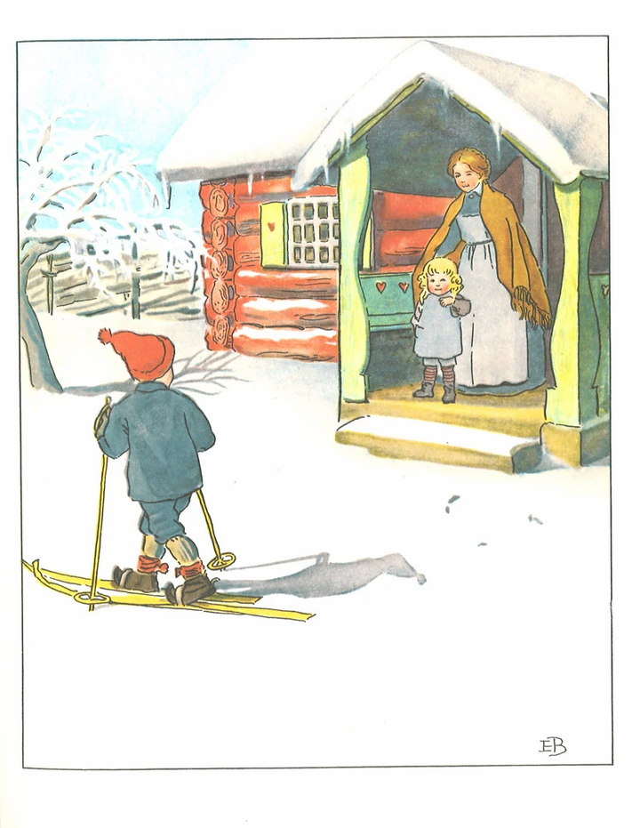 Ollie's Ski Trip by Elsa Beskow-Picture Books-Books-9780863150913-Stardust-Store