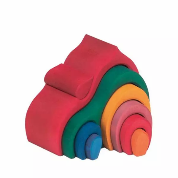 Gable House Red-Sorting & Stacking Toys-Glückskäfer-4038162521114-Stardust-Store