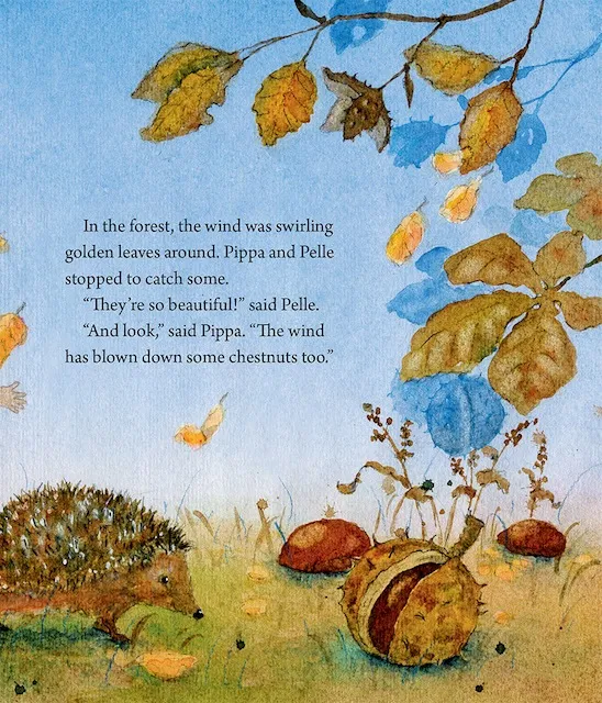 Pippa and Pelle in the Autumn Wind by Daniela Drescher-Board Book-Books-9781782504429-Stardust-Store