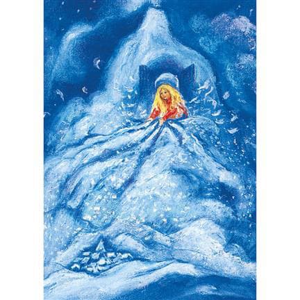 Marjan van Zeyl Mother Frost - Postcard-Autumn - Winter Postcards-Marjan van Zeyl-8717185562064-Stardust-Store