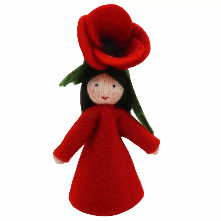 Poppy Flower Fairy-Summer Flower Fairies-Ambrosius-White-Stardust-Store