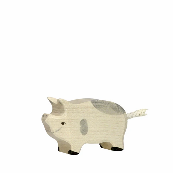 Piglet Dappled-Figurines-Holztiger-4013594800709-Stardust-Store