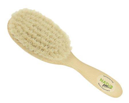 Baby Hairbrush - Goat Hair-Combs & Brushes-Glückskäfer--Stardust-Store