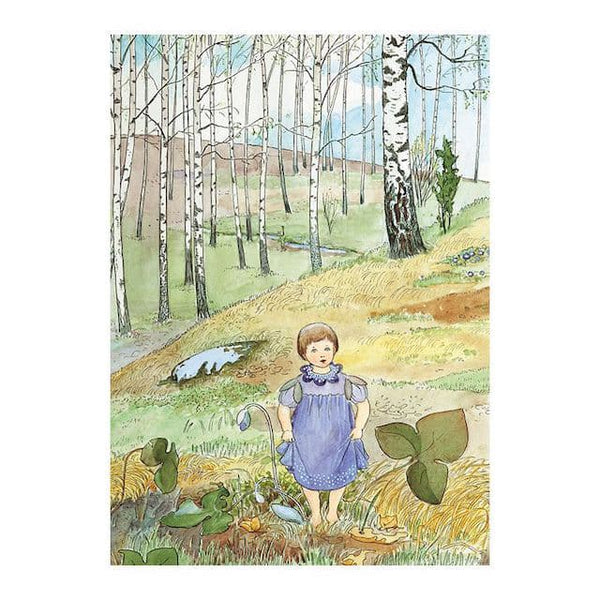 Elsa Beskow Spring - Poster-Posters, Prints, & Visual Artwork-Hjelms-7393182007084-Stardust-Store