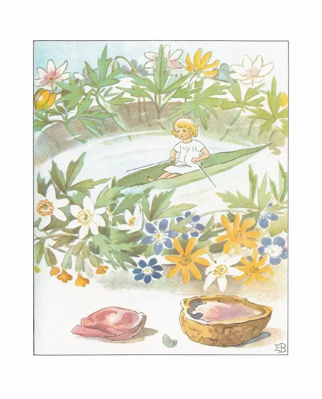 Thumbelina by Elsa Beskow-Picture Books-Books-9781782502456-Stardust-Store