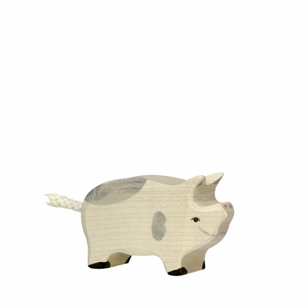 Piglet Dappled-Figurines-Holztiger-4013594800709-Stardust-Store