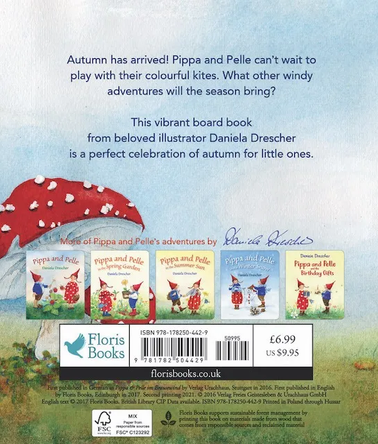 Pippa and Pelle in the Autumn Wind by Daniela Drescher-Board Book-Books-9781782504429-Stardust-Store