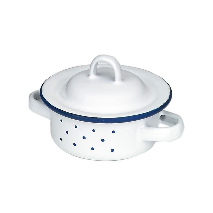 Enamel Pot Low - 12 cm-Pretend Play-Glückskäfer-4038162530260-Stardust-Store