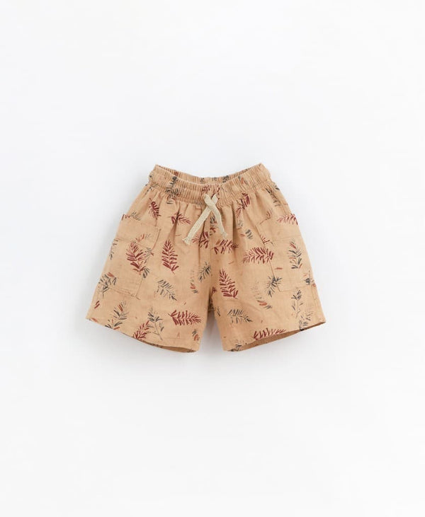 Shorts in Fir Tree Print-Shorts-Play Up-4 Y-Stardust-Store